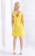 yellow midi Summer dresses ⭐ Yellow wide cut dress