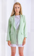 green  Suits ⭐ Linen jacket in mint color