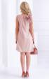 рокля цвят пудра Bethany ⭐ елегантни дамски розови рокли Ароганс