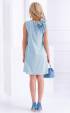 Light blue formal summer midi dress Bethany