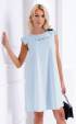 Sky blue summer wide cut dress Nicole