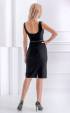 black midi Formal Dresses ⭐ Elegant Slim fit Sleeveless Open