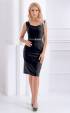 black midi Formal Dresses ⭐ Elegant Slim fit Sleeveless Open