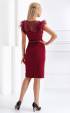 burgundy midi Formal Dresses ⭐ black sako