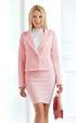 pink mini Dress code PINK ⭐ Womens short elegant pink jacket