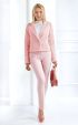 pink mini Dress code PINK ⭐ Womens short elegant pink jacket