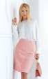 pink midi Skirts ⭐ Kneelength skirt in soft pink boucle