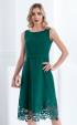 green  Formal Dresses ⭐ Green stylish sleeveless lace dress