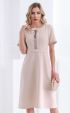 Elegant Womens Dress in Sophisticated Beige